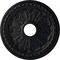 Ekena Millwork Raymond Ceiling Medallion (Fits Canopies up to 5 1/8"), 18 1/8"OD 3 5/8"ID x 1 1/8"P, Steel Gray CM18RASGS - alternate 1